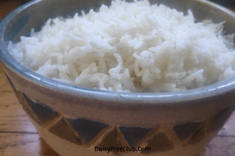 Dairy Free Basmati Rice Recipe