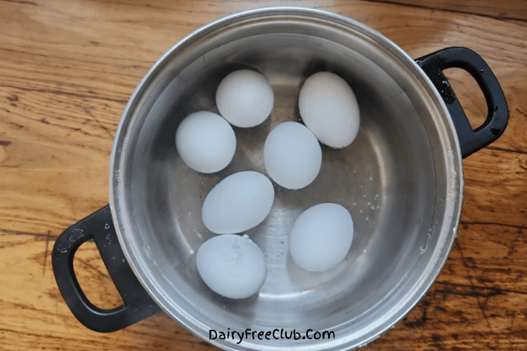 Boil the eggs