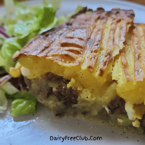 Potato Pastelle with Meat and Eggs