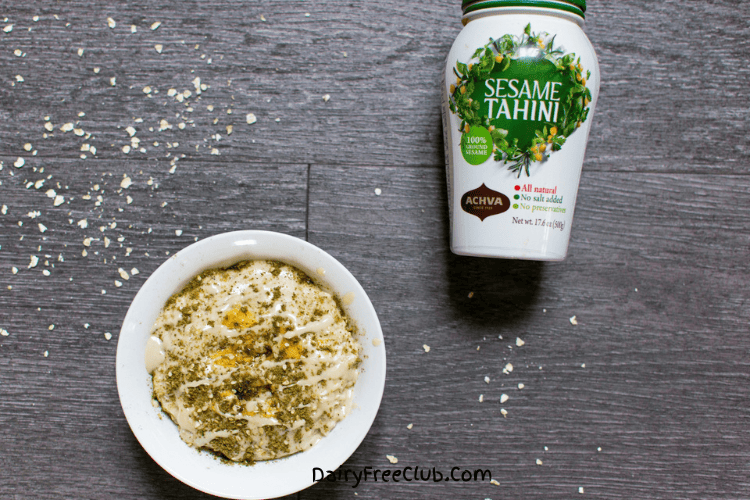 Tahini High protein Dairy Free Food